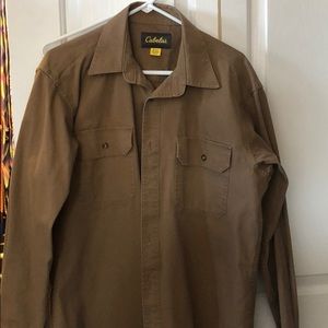 COPY - Cabela’s canvas work shirt.